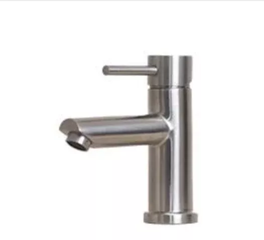 E2 Stainless Rapoli Single Handle Bathroom Faucet with Pop Up Drain-LAV736-Rapoli