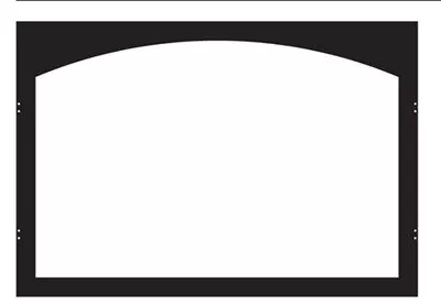 Empire Matte Black Arch Door Frame