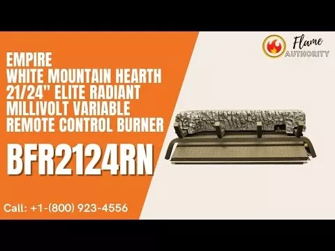 Empire White Mountain Hearth 21/24" Elite Radiant Millivolt Variable Remote Control Burner BFR2124RN