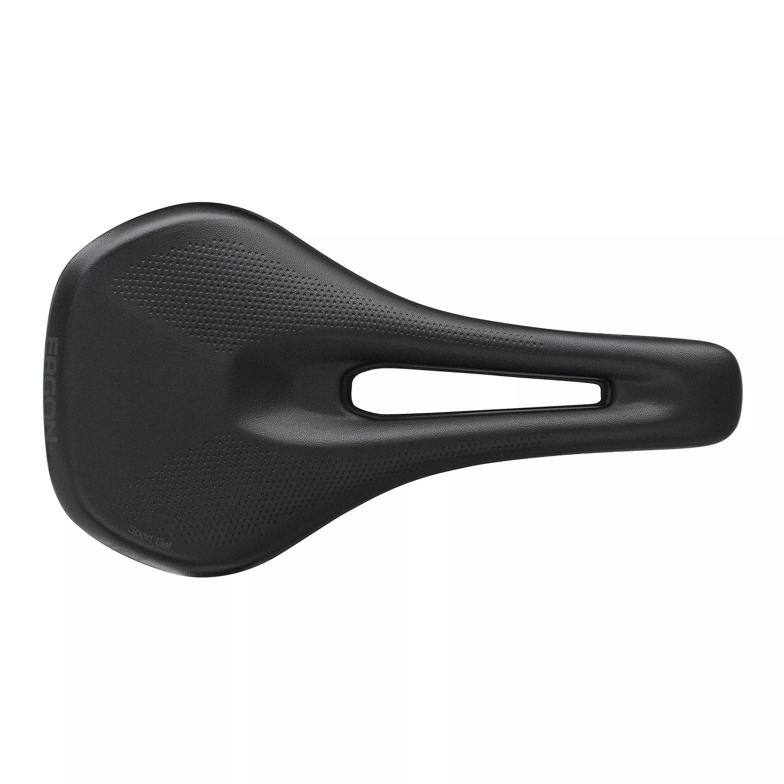 Ergon - SM Sport Ergonomic Gel Cushion Bicycle Saddle | for Mountain Bikes | Womens | Medium/Large | Stealth Black