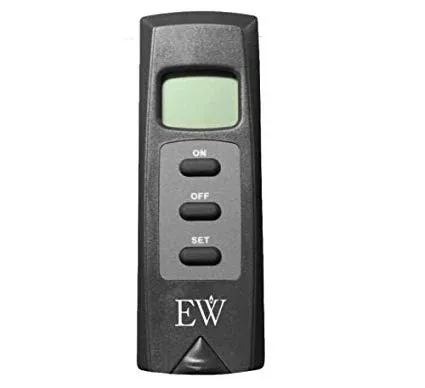 Everwarm Thermostat Remote with LCD Display Millivolt for Gas Fireplaces & Logs