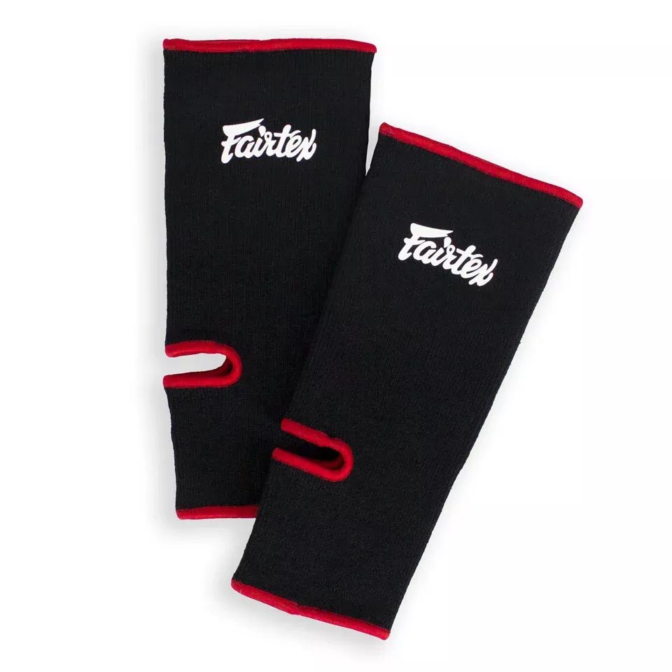 Fairtex AS1 Ankle Supports Black-Red