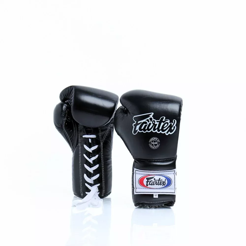 Fairtex [BGL7] Lace Up Pro Training Gloves Mexican Style