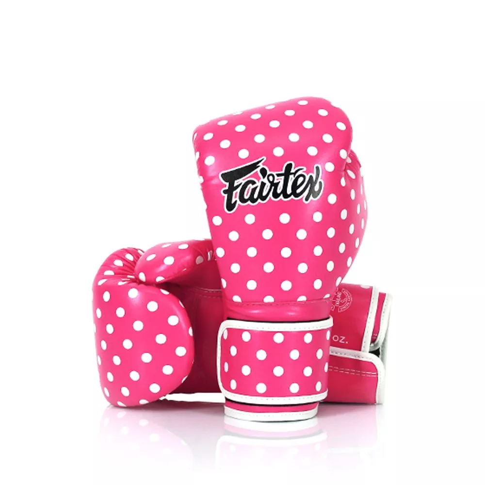 Fairtex BGV14P Polka Dot Boxing Gloves