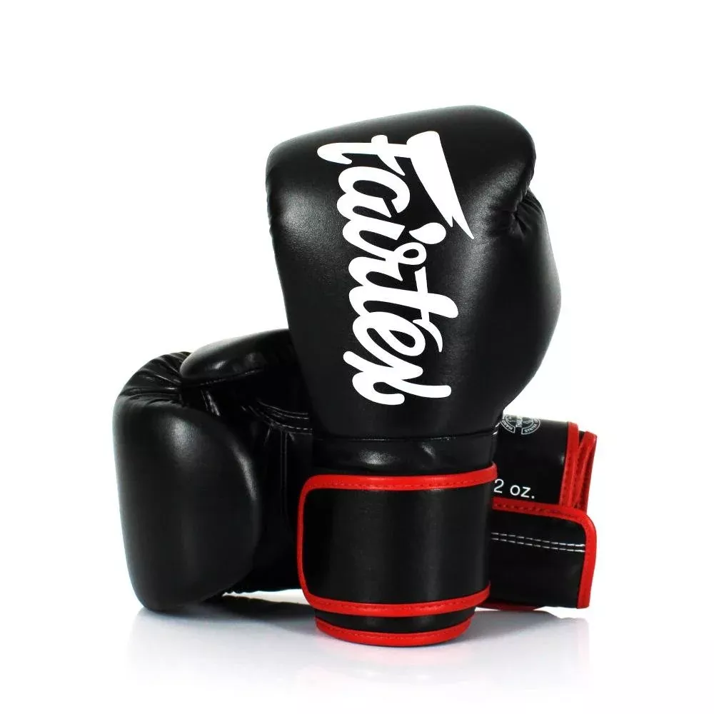 Fairtex Boxing Gloves - BGV14 - Black/Red