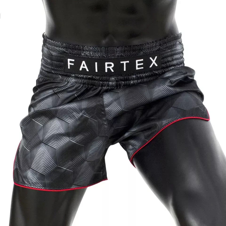 Fairtex BS1901 Black Stealth Muay Thai Shorts