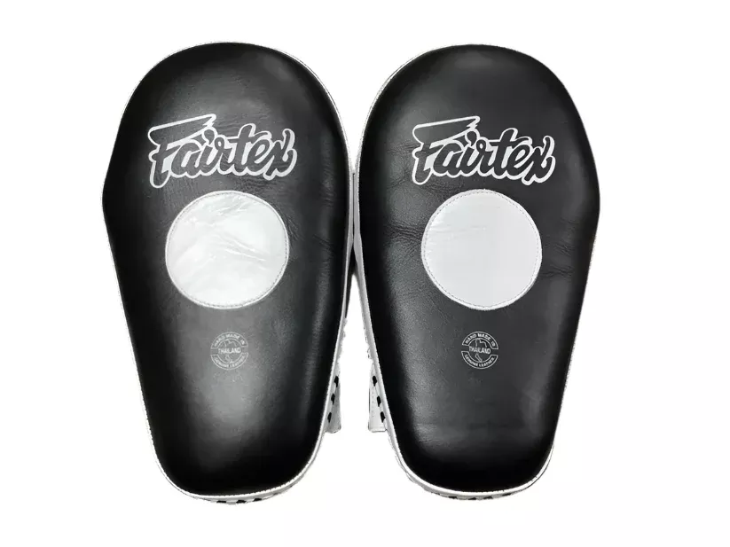 Fairtex Focus, Hybrid Mitts Pro Angular FMV8 White/Black