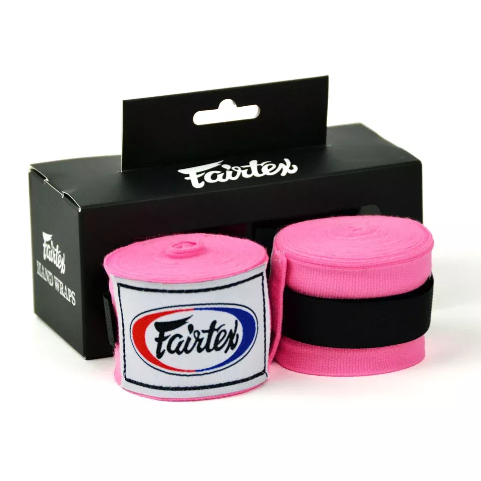 Fairtex HW2 Pink 4.5m Stretch Wraps