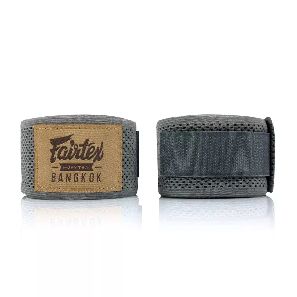 Fairtex HW4 Grey Mesh Hand Wraps