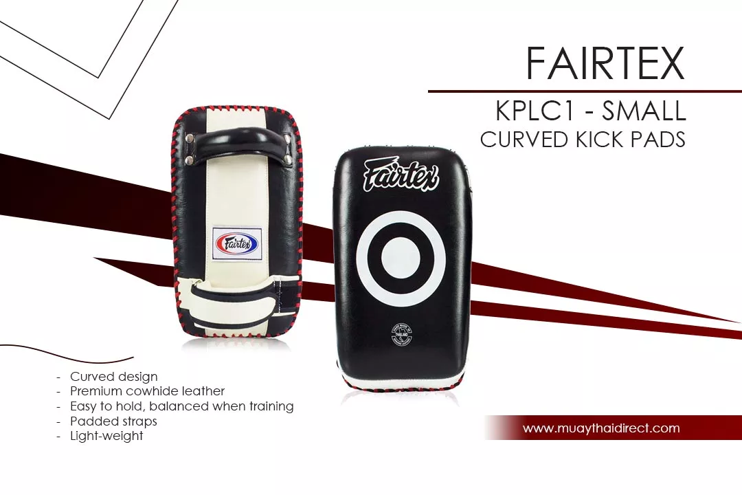 Fairtex KPLC1 Small Curved Kick Pads