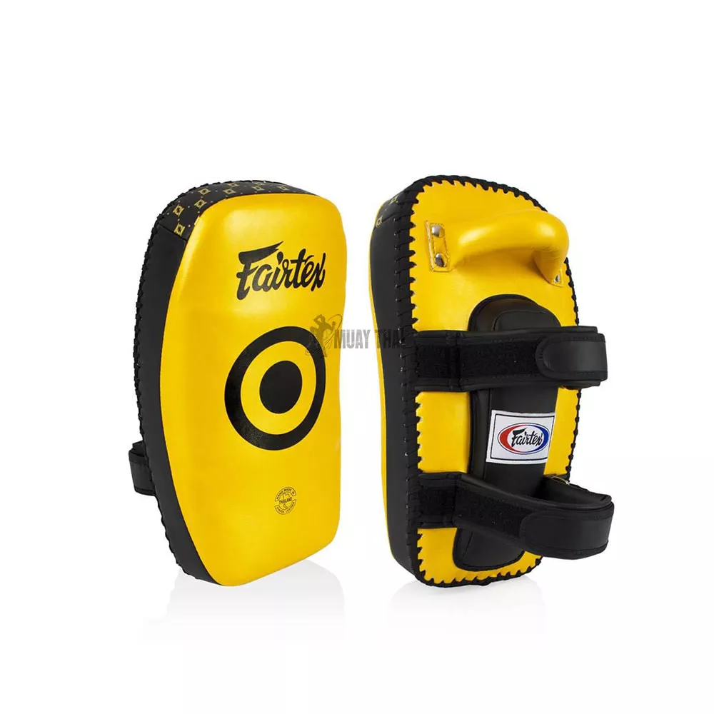 Fairtex KPLC5 Lightweight Kick Pads – Gold