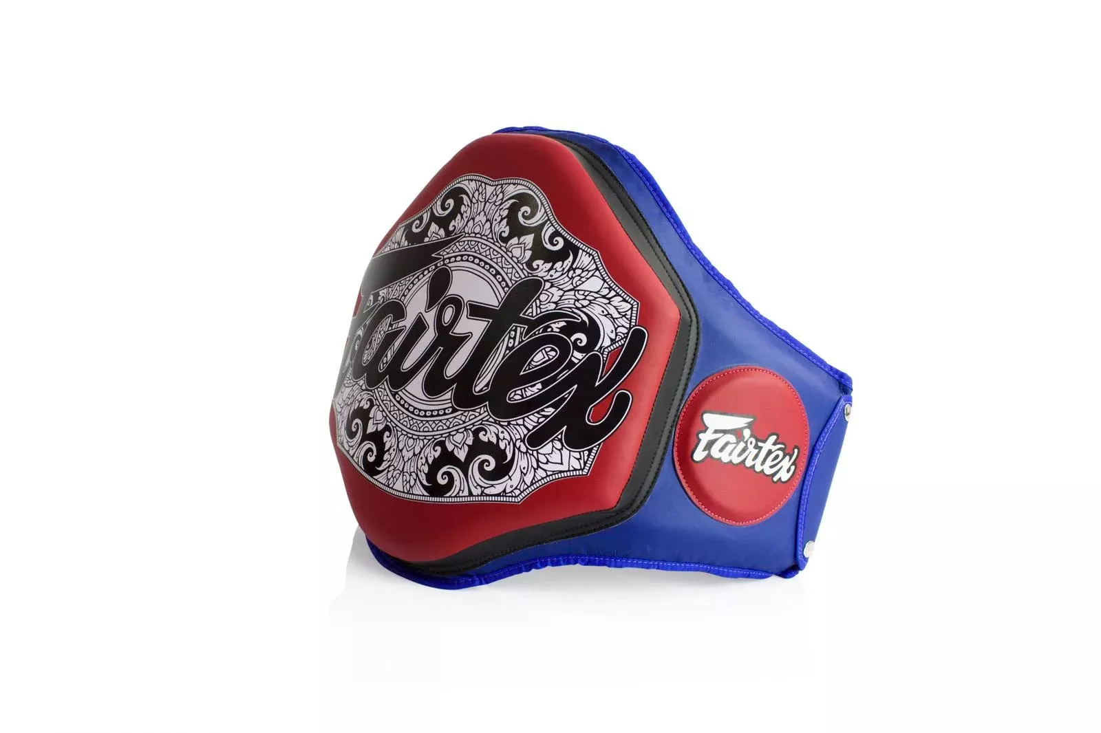 Fairtex Microfibre Belly Pad - BPV3 - Blue/Red