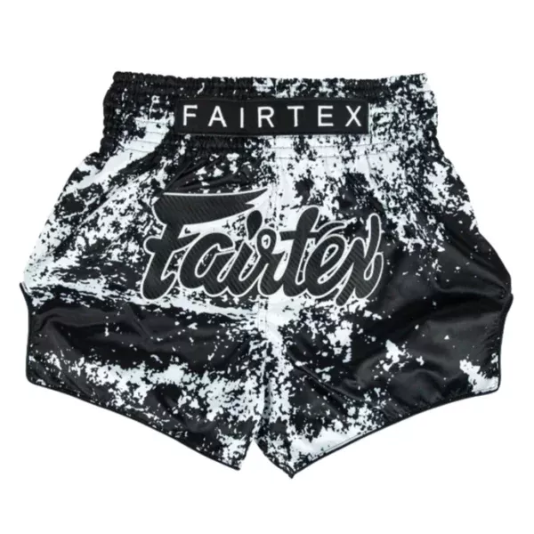 Fairtex Muay Thai Shorts - Grunge - Black