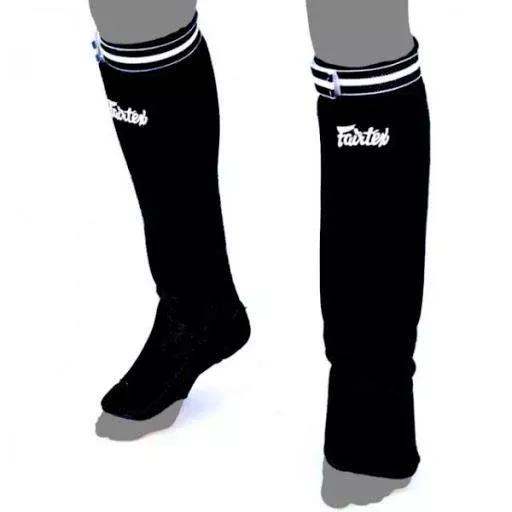 Fairtex - Shin Guards - Slip On - Blue