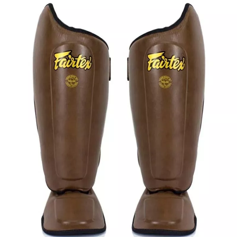 Fairtex Shin Guards SP8 Brown