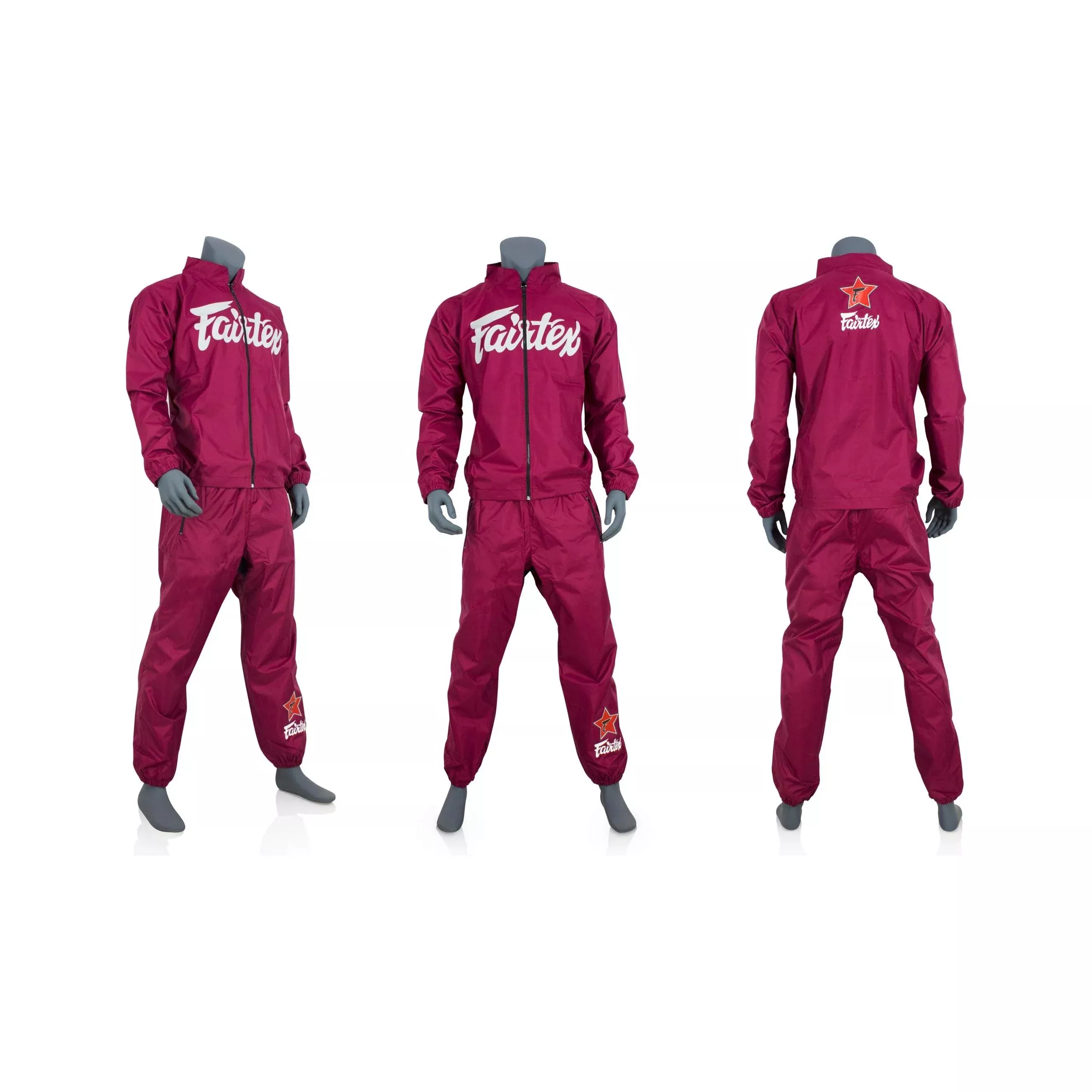 Fairtex VS2 Vinyl Sweat Suit Maroon