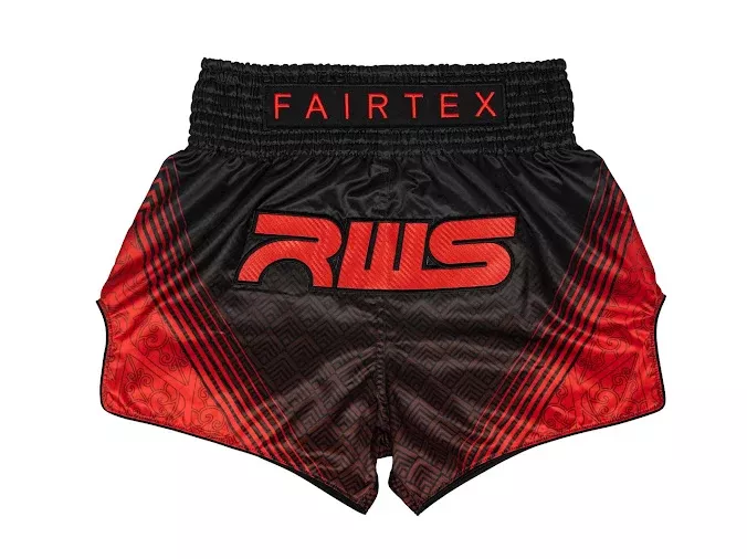Fairtex X RWS Muaythai Short RWS01 Black
