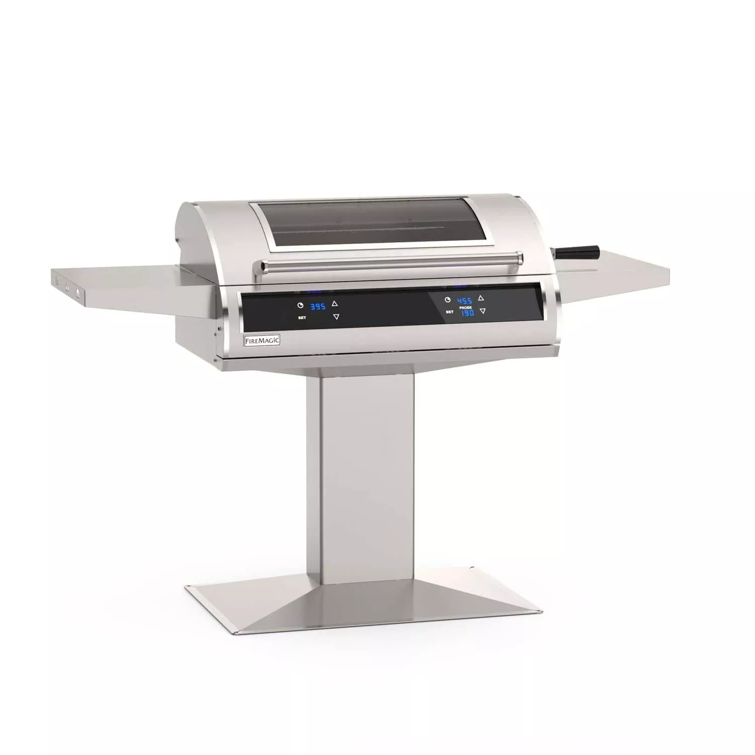 Fire Magic 30-in Patio Post-Mount Accessible Electric Grill w/ Two Controls & Window - EL500s-4Z1E-W-AP