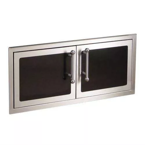 Fire Magic Black Diamond Double Access Doors 53938HSC