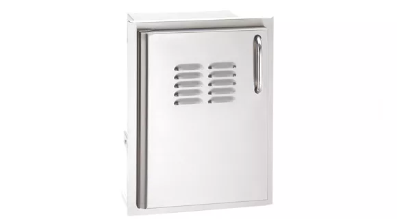 Fire Magic Select 17″ Vertical Single Access Door with Tank Tray & Louvers