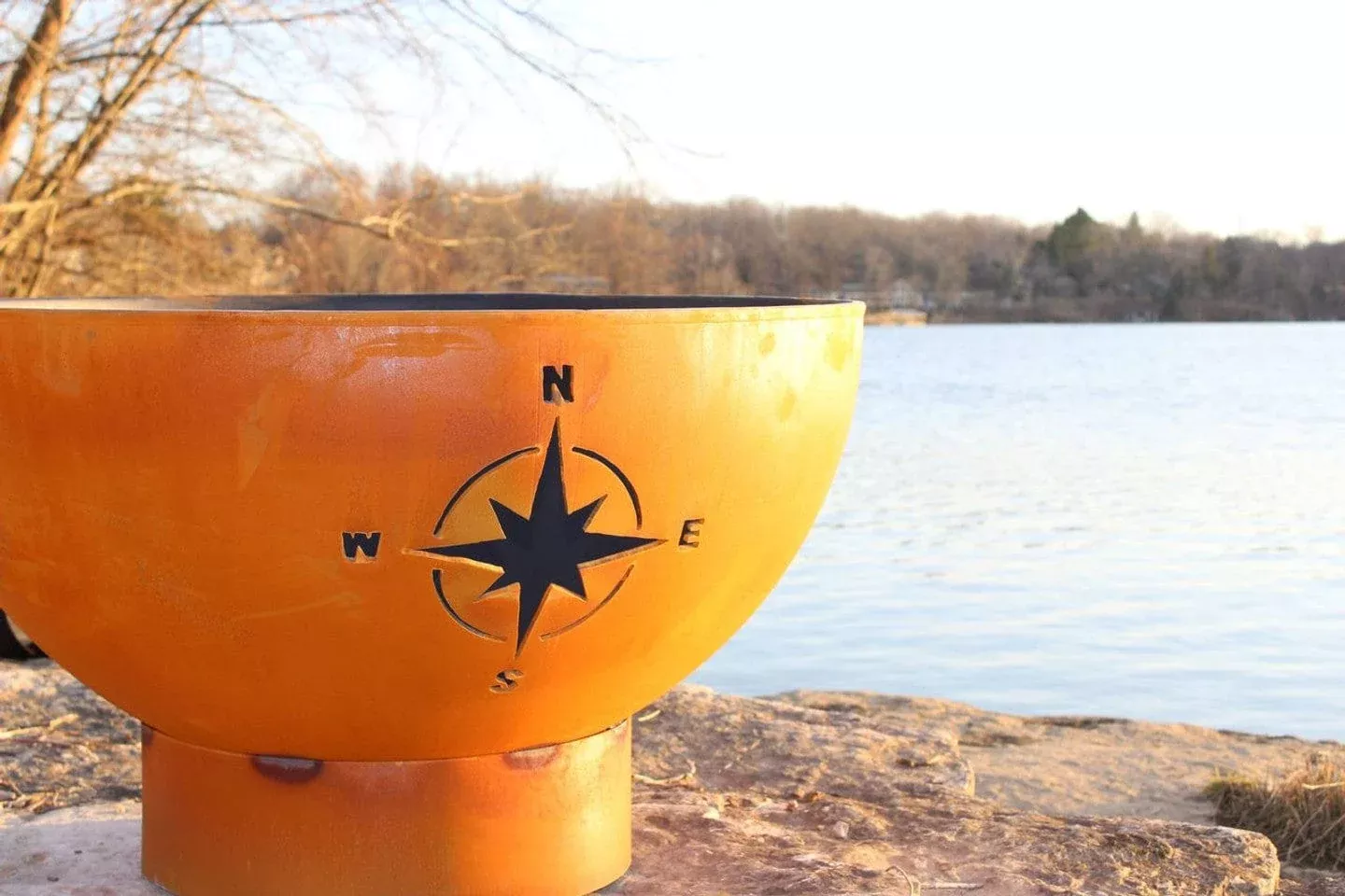 Fire Pit Art Navigator 36-inch Gas Fire Pit - NAV