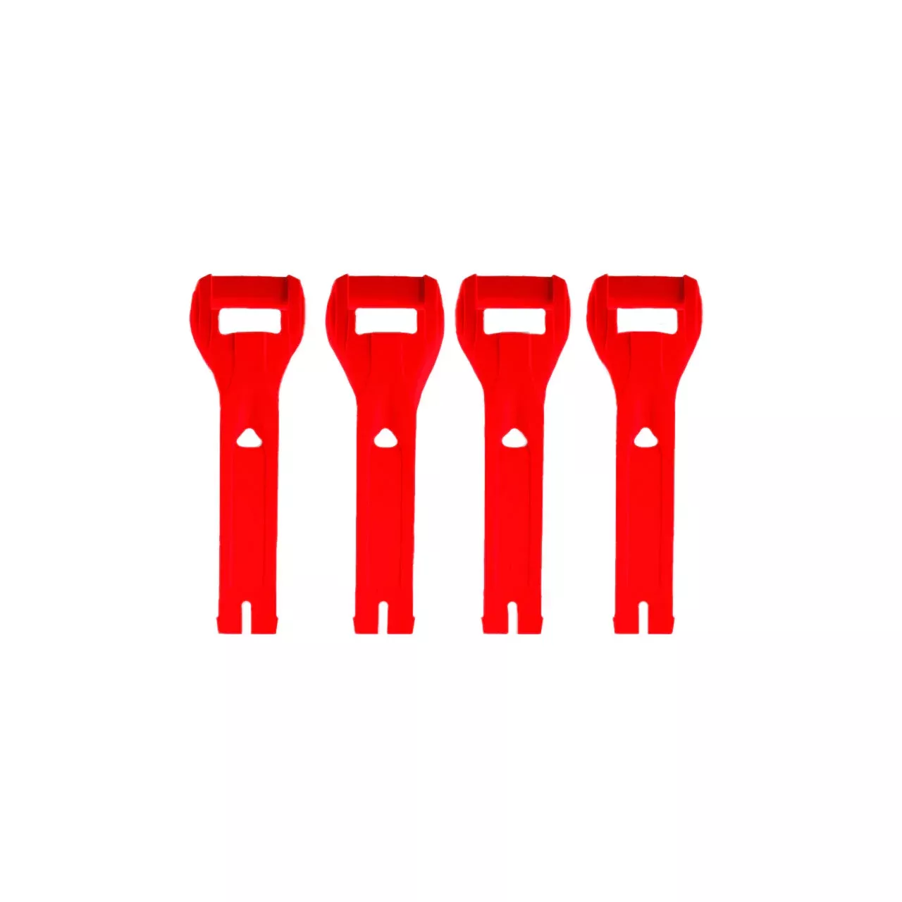 Gaerne REPLACEMENT SG10 RED SHORT STRAP KIT - 4PK