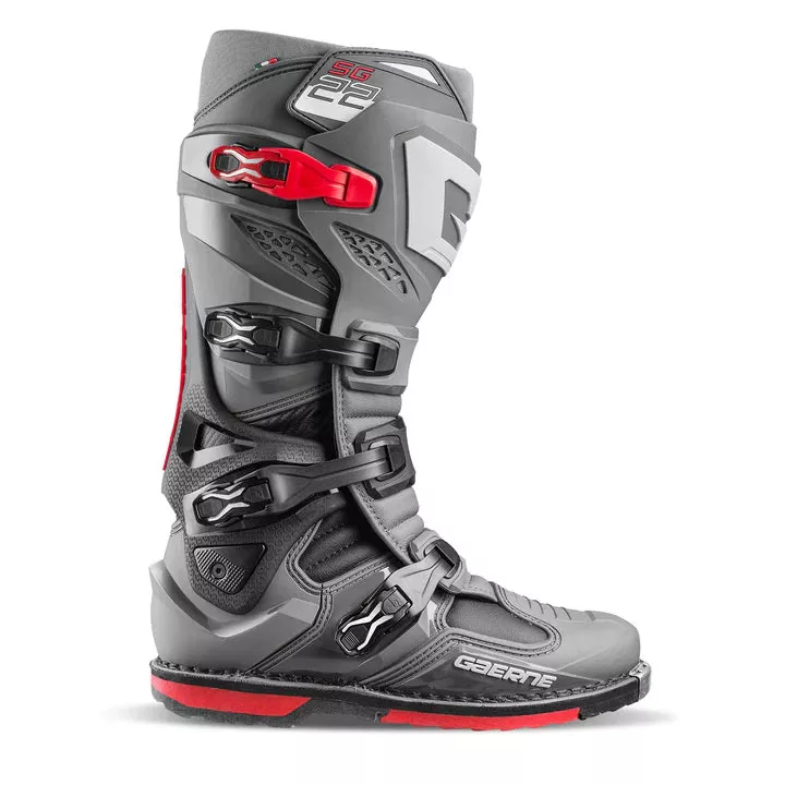 Gaerne SG22 ANTHRACITE / BLACK / RED
