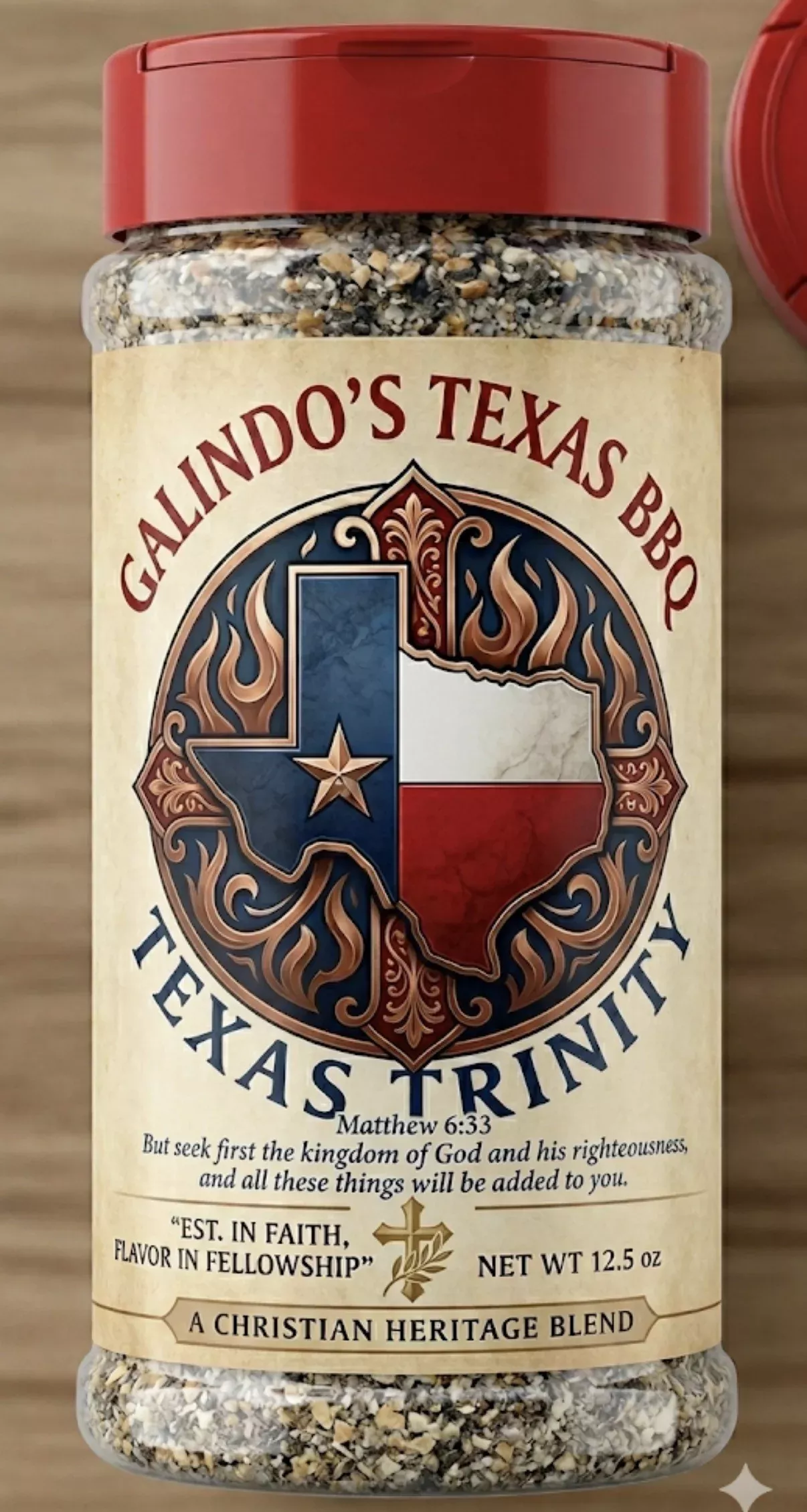 Galindos TX BBQ Rubs: Texas Trinity Rub