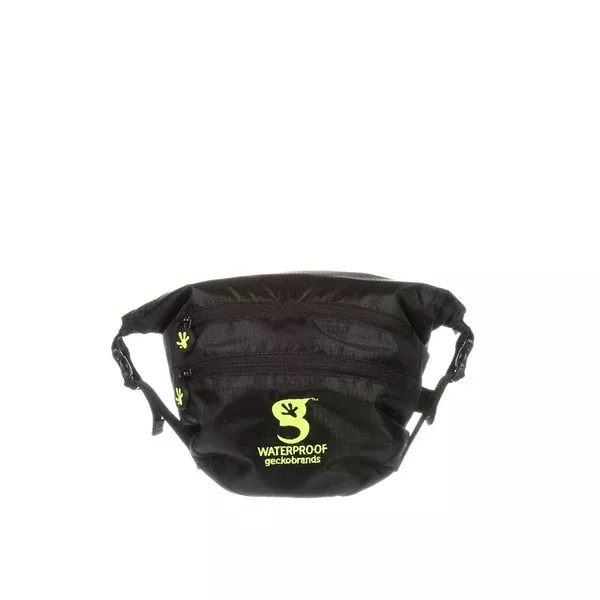 Gecko Brands Waterproof Lightweight Waist Pack/Black-Green