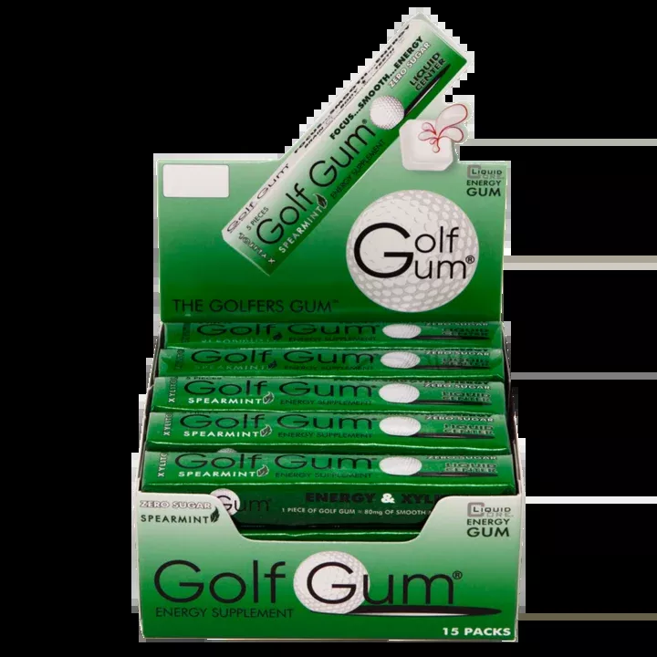 Golf Gum Energy Supplement