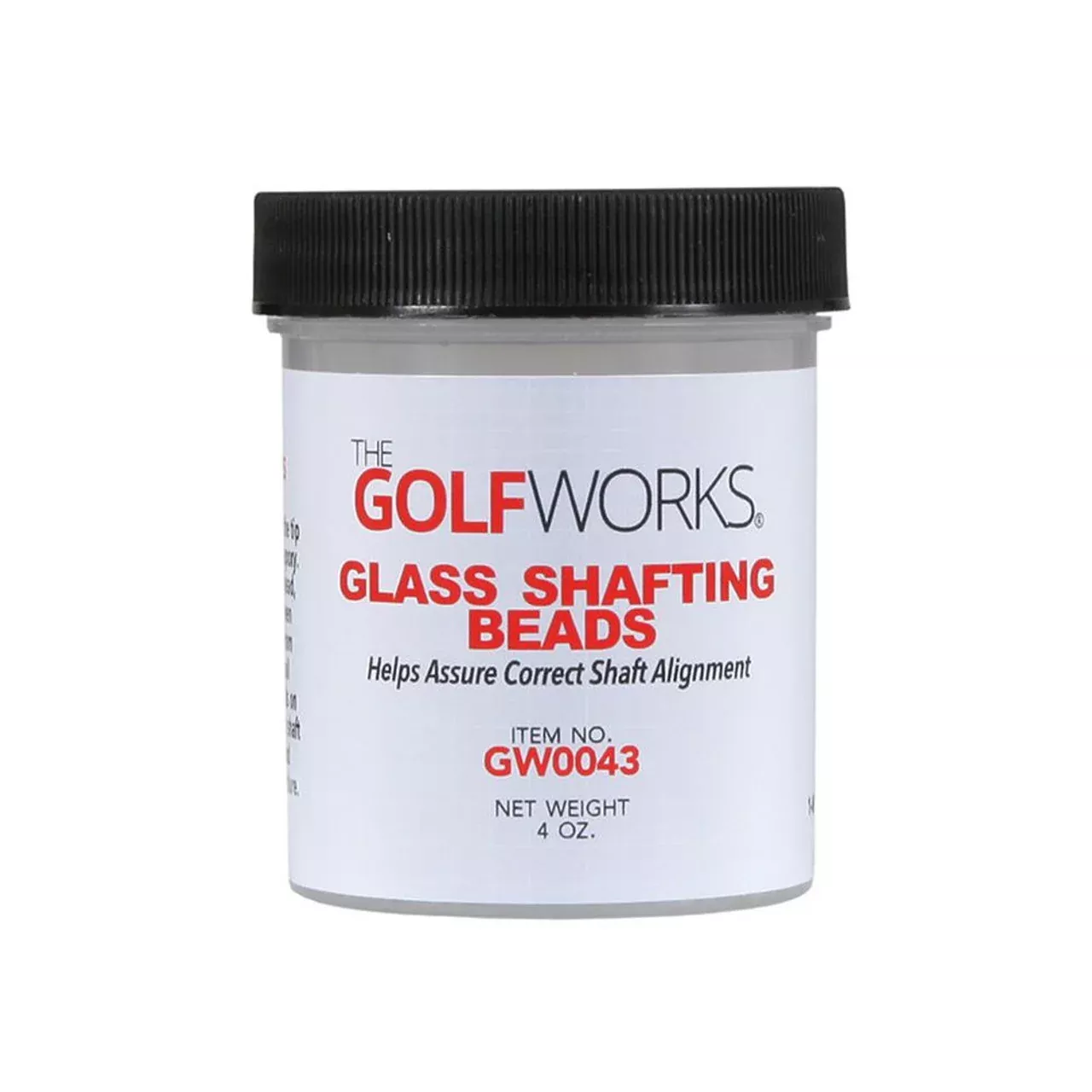Golf Works Glass Shafting Beads - 4 oz Bottle