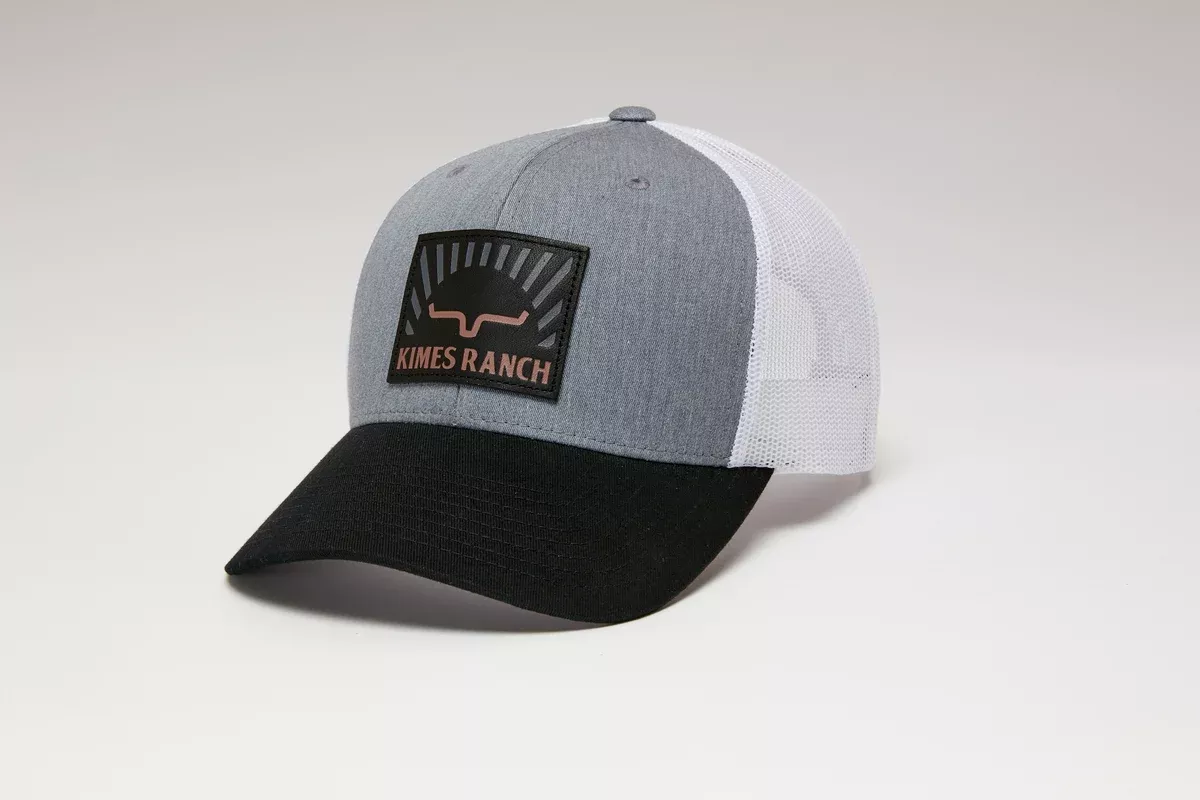 Good Day Trucker Hat in Charcoal Heather