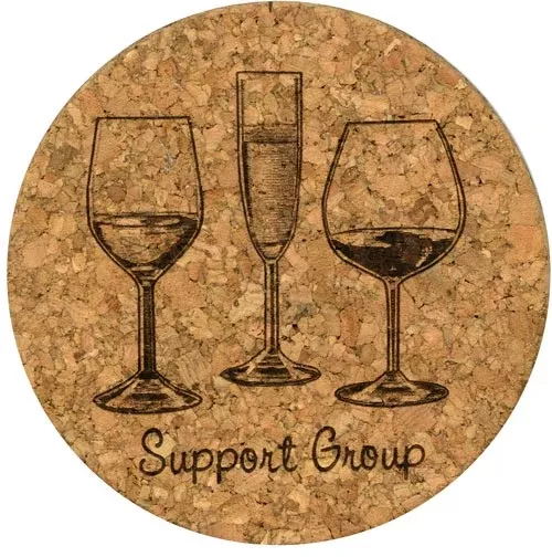 GrafixMat Support Group Coaster