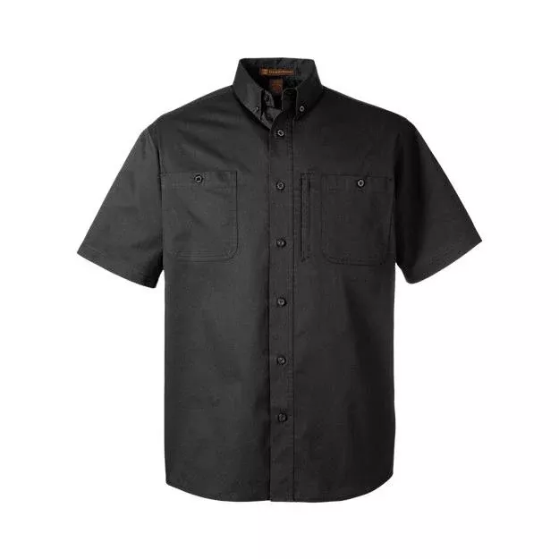 Harriton Men' Advantage IL Short Sleeve Work Shirt