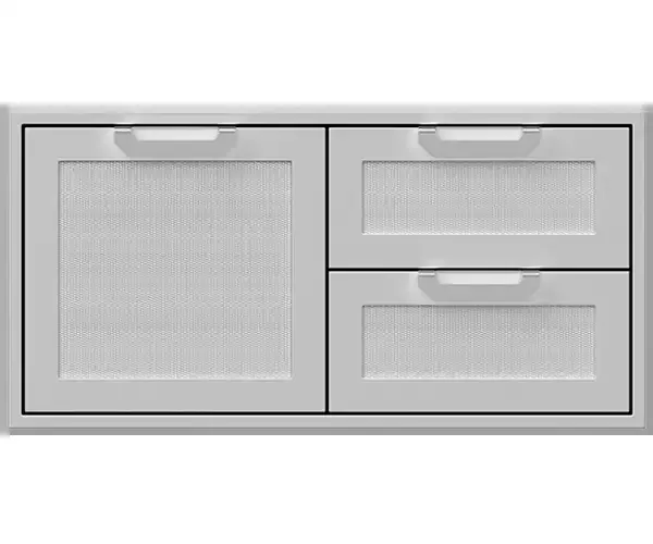 Hestan 42-Inch Double-Drawer & Storage-Door Combo (AGSDR42)