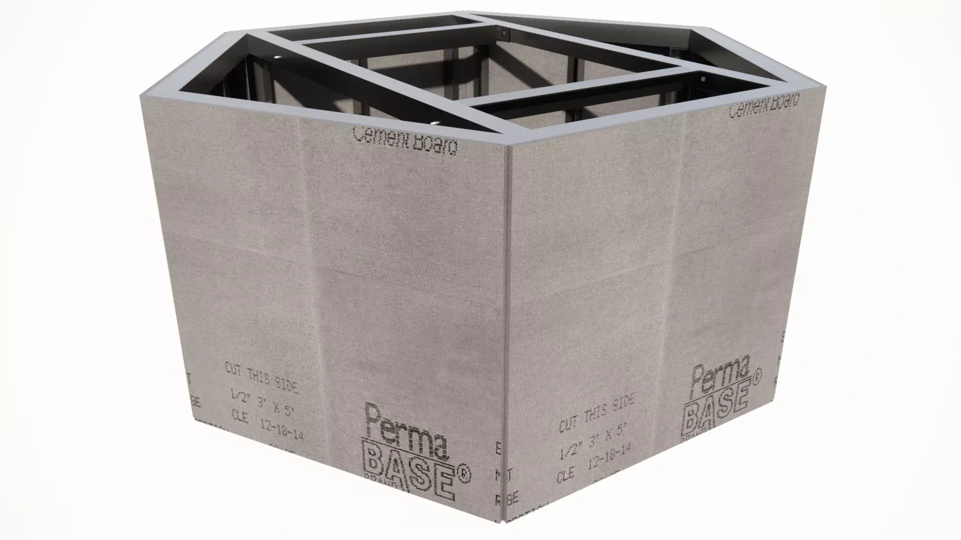 Hexagonal Table Base Cabinet (HTBC)