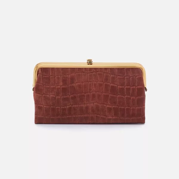 Hobo Lauren Croco (Brandy) Wallet