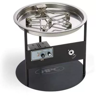 HPC Fire 30 X 12 Rectangle Stand Fire Pit DS30X12-HBURNER-FPPK