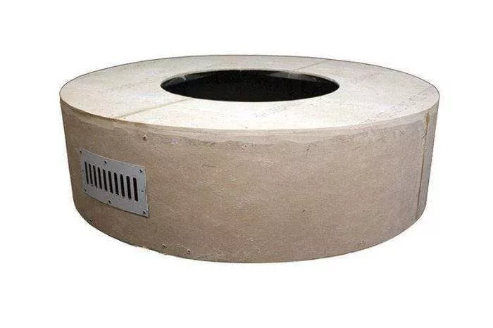 HPC Fire 54" Unfinished Fire Pit Enclosure FPE54-ROUND