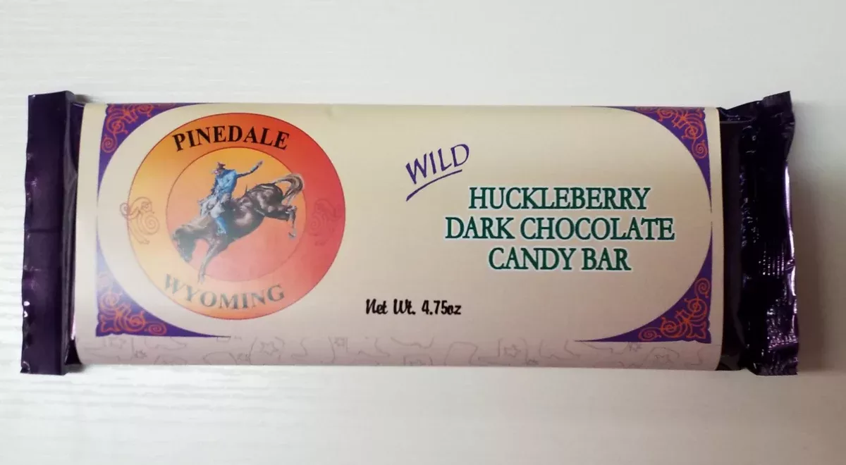 Huckleberry Chocolate Candy Bar