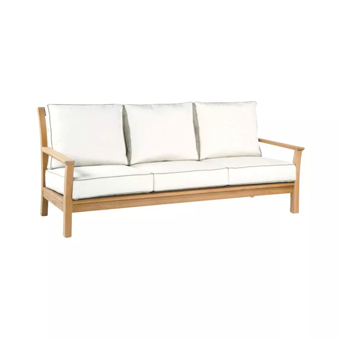 Kingsley Bate Chelsea Solid Teak Three-Seat Deep Seating Sofa