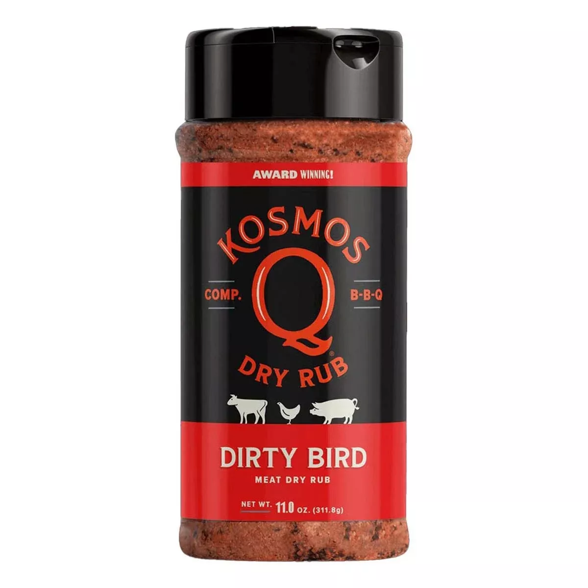 Kosmos Q: DIRTY BIRD CHICKEN RUB 11 oz.