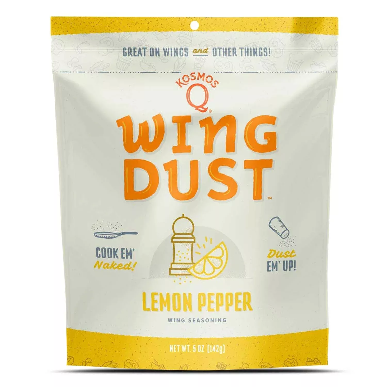 Kosmos Q: LEMON PEPPER WING DUST 5 oz.