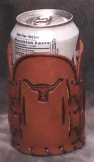 Leather Can Holder