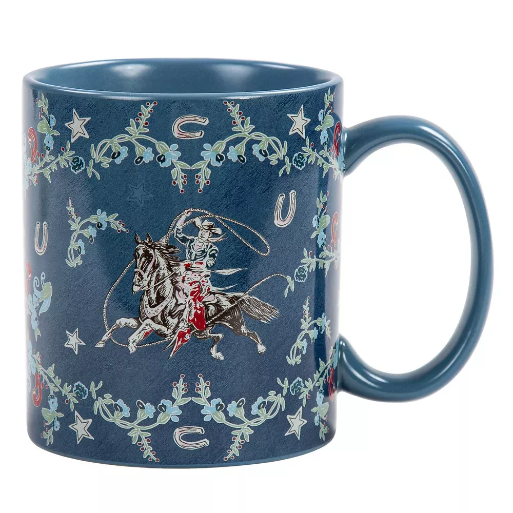Lee Western Mugs, Set of 4