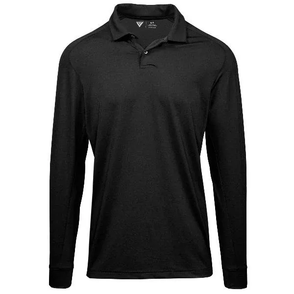 Levelwear Garnet Long Sleeve Polo
