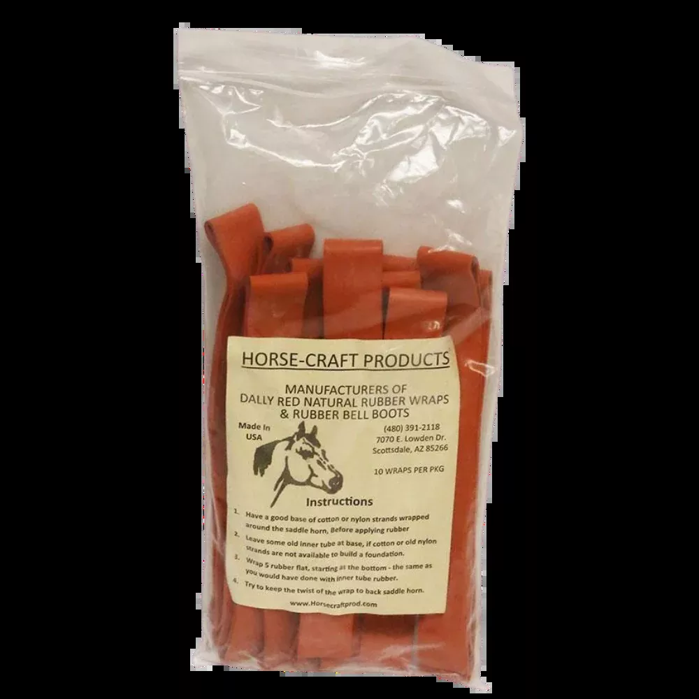 Lone Star Red Rubber Dally Wrap