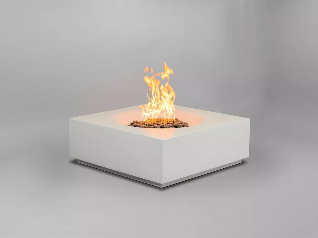 Lumacast AURA Squared Fire Table