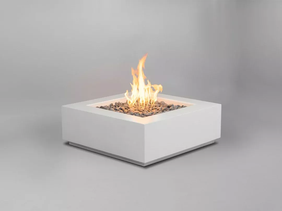 Lumacast BLOC Squared Fire Table