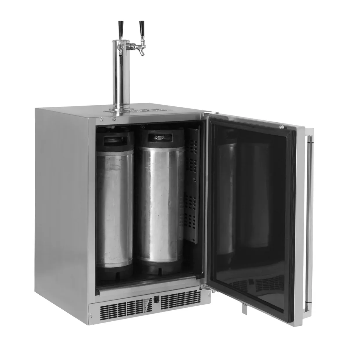 Lynx Professional 24-Inch Refrigerator w/ Keg Option and Door Lock- LN24BF1
